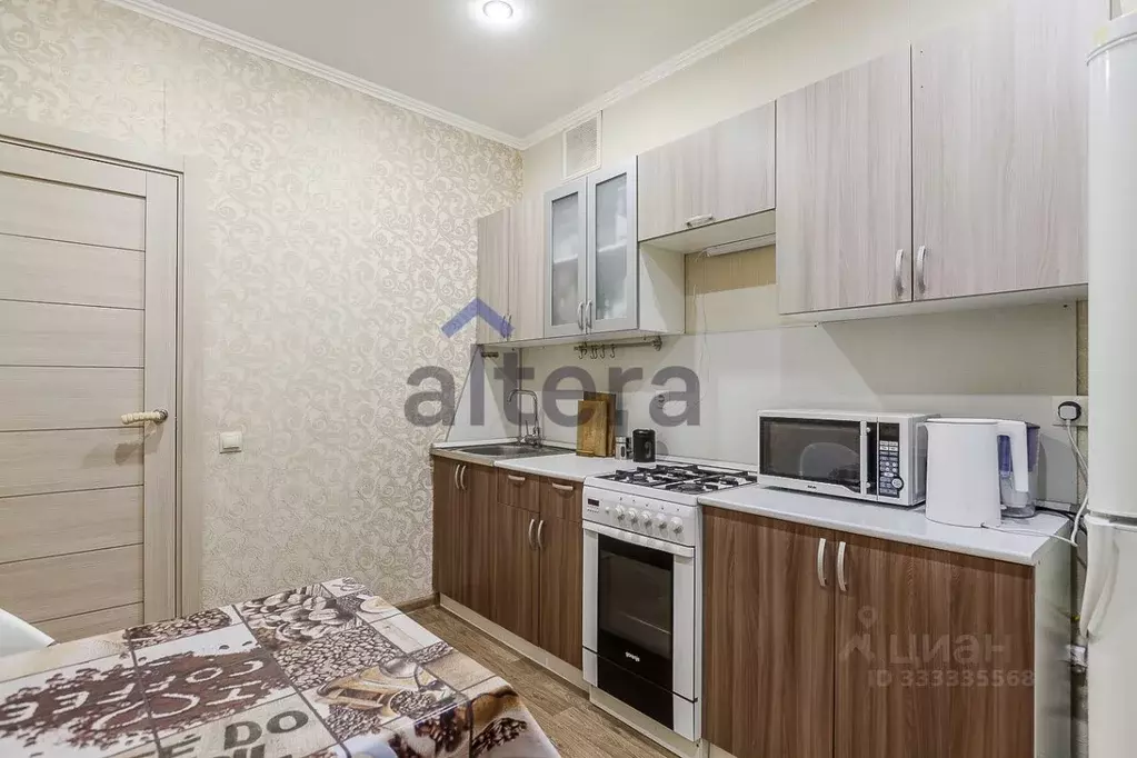 1-к кв. Татарстан, Казань ул. Николая Ершова, 62Дк1 (34.5 м) - Фото 2