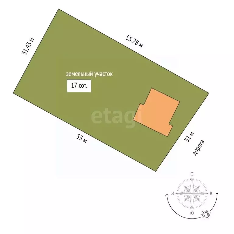 Дом в Белгородская область, Корочанский район, Мелиховское с/пос, с. ... - Фото 2