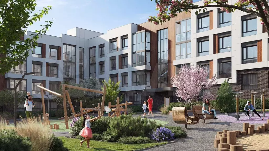 Квартира-студия, 28,5 м, 4/4 эт. - Фото 1