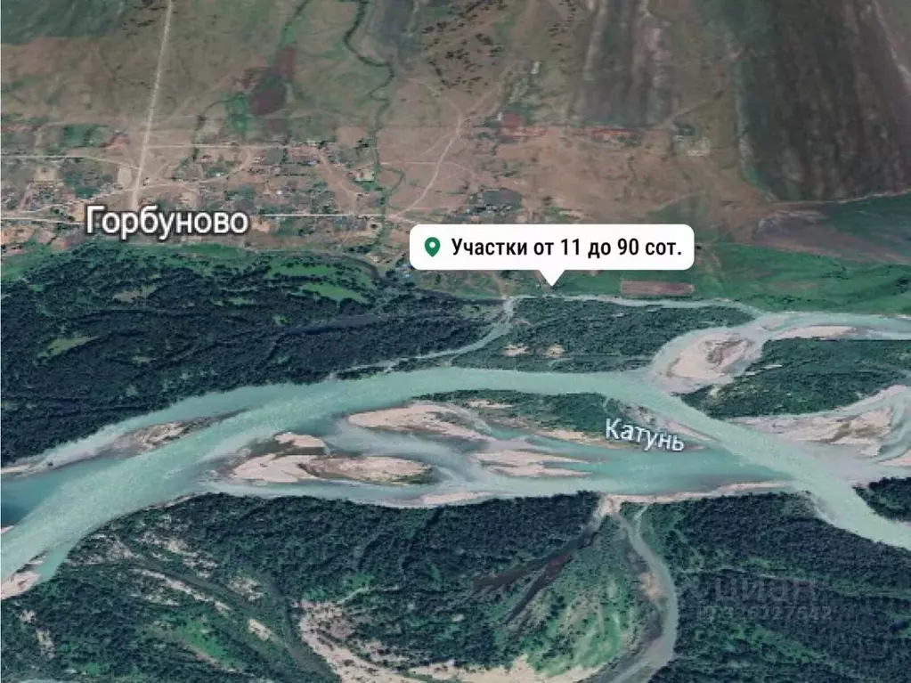 Участок в Алтай, Усть-Коксинский район, с. Горбуново  (11.0 сот.) - Фото 1