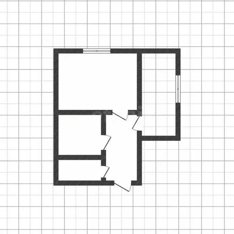 2-к кв. Курская область, Курск просп. Кулакова, 3 (45.8 м) - Фото 1