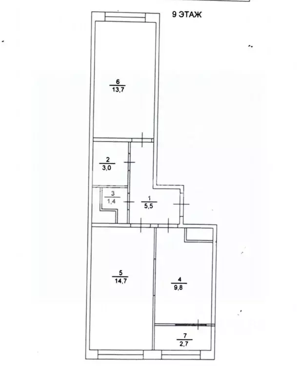 2-к кв. Московская область, Люберцы ул. Юности, 13к1 (48.1 м) - Фото 2
