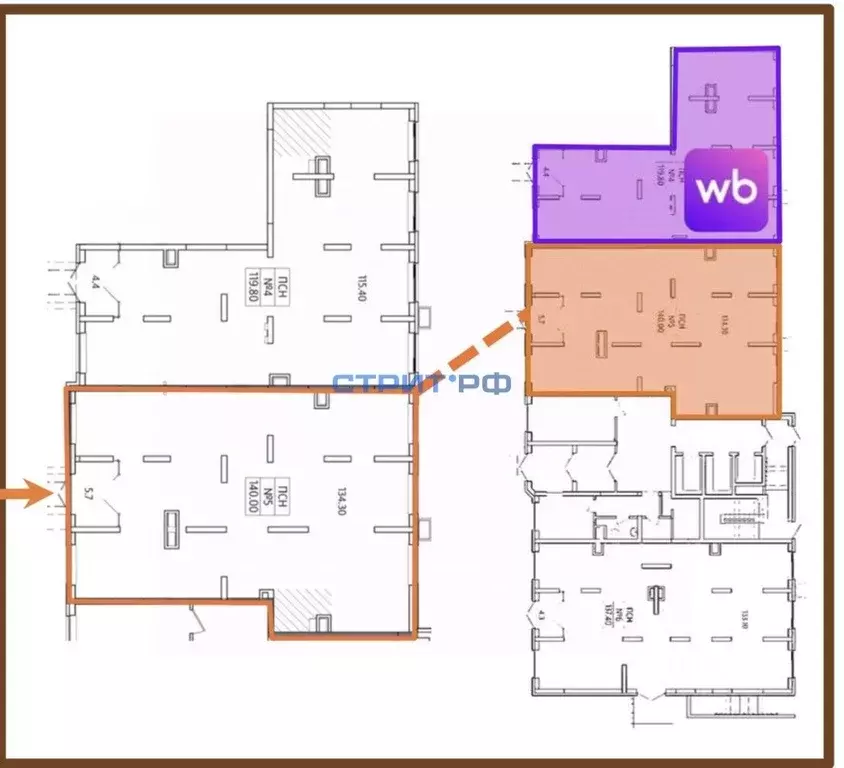 Торговая площадь в Московская область, Ленинский городской округ, д. ... - Фото 2