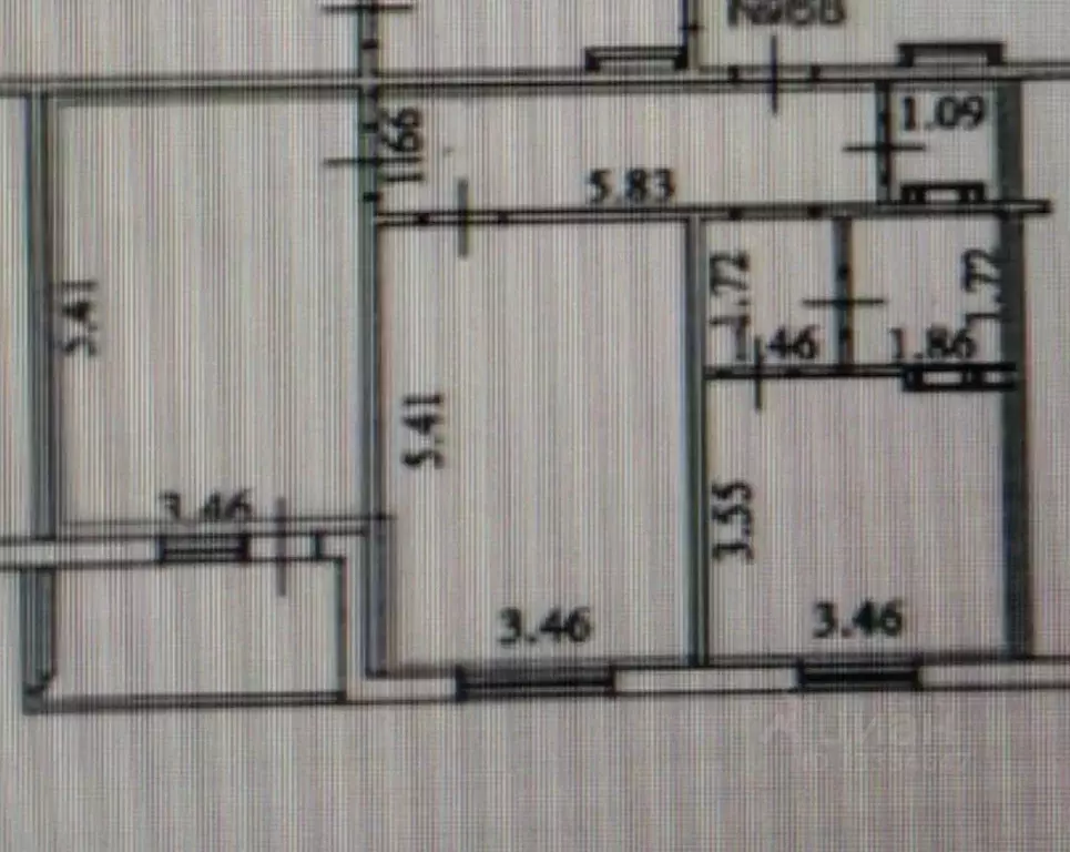 2-к кв. Курская область, Курск просп. Дружбы, 19б (66.5 м) - Фото 2