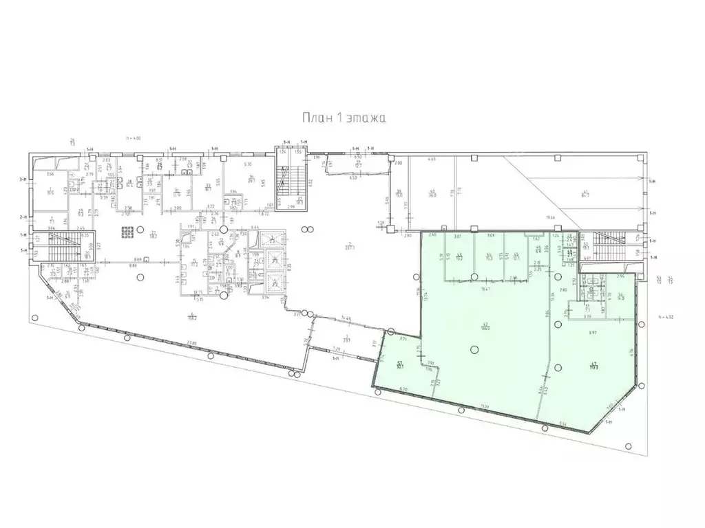 Офис в Санкт-Петербург Приморский просп., 54к1 (411 м) - Фото 1