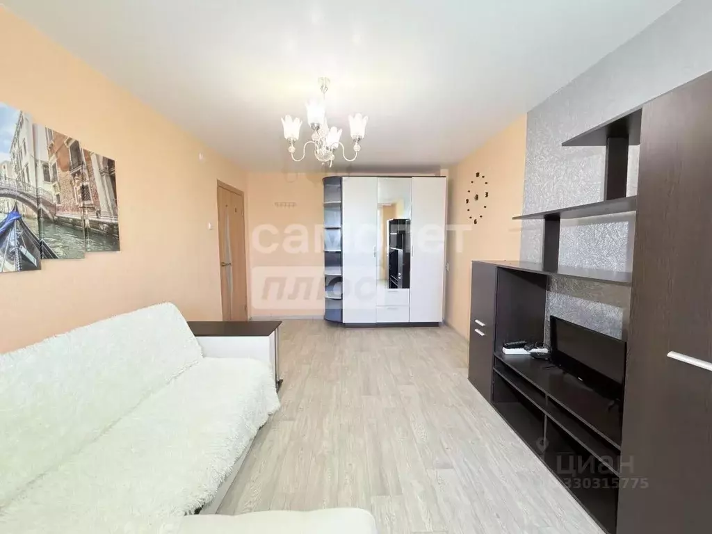 1-к кв. Ульяновская область, Ульяновск Хрустальная ул., 28 (32.0 м) - Фото 1