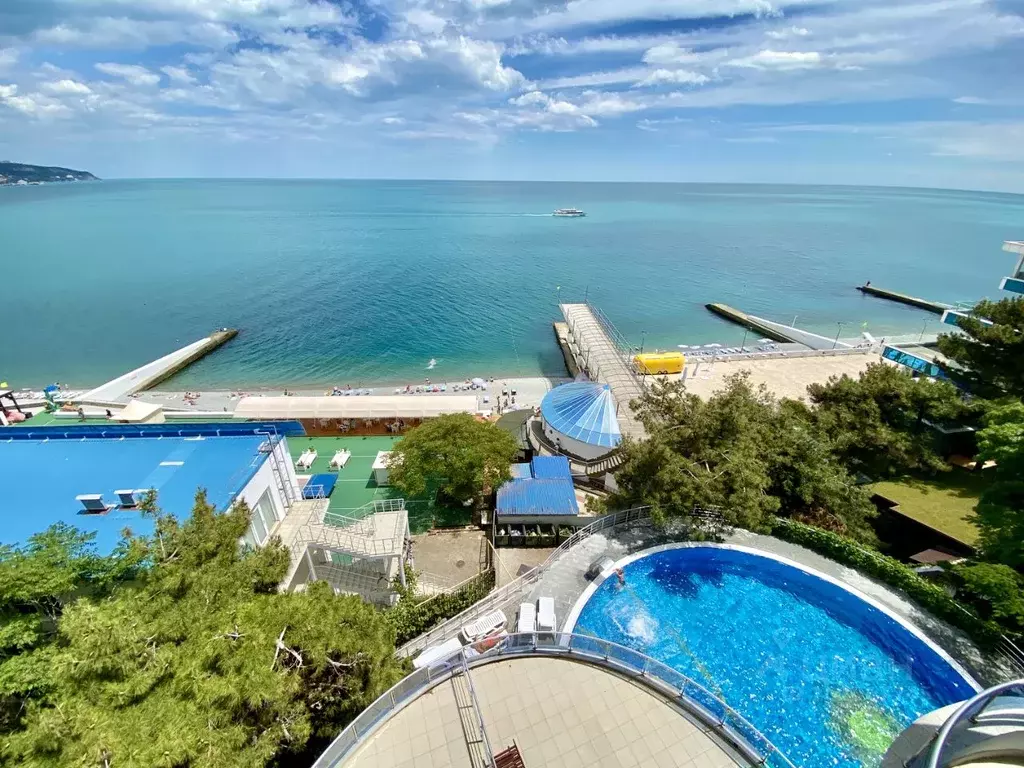 1-к кв. Крым, Ялта Приморский парк имени Гагарина кв-л, 4 (52.0 м) - Фото 0