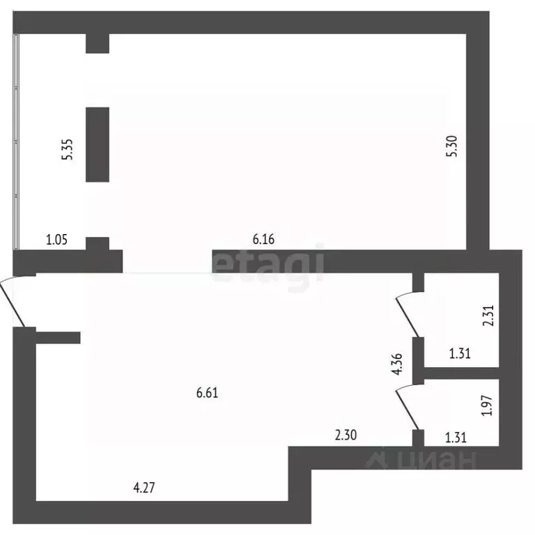 Торговая площадь в Мордовия, Саранск Советская ул., 57 (236 м) - Фото 2
