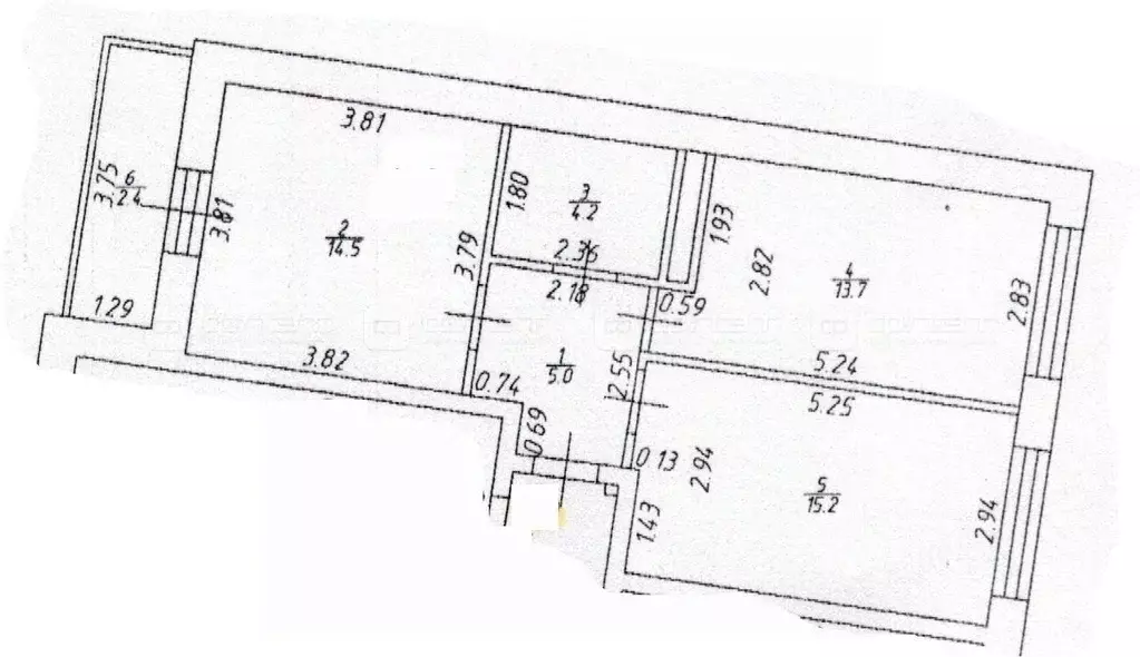 2-к кв. Татарстан, Казань ул. Волкова, 12 (55.4 м) - Фото 1