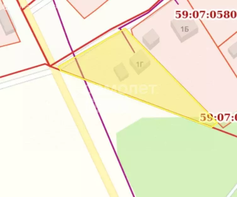 Участок в Чёрная, Луговая улица, 1Г (1500 м) - Фото 1