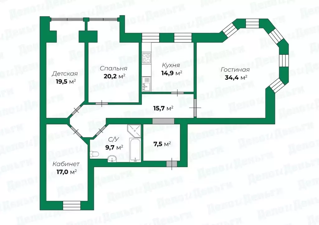 4-к кв. Кировская область, Киров ул. Спасская, 26б (140.0 м) - Фото 0