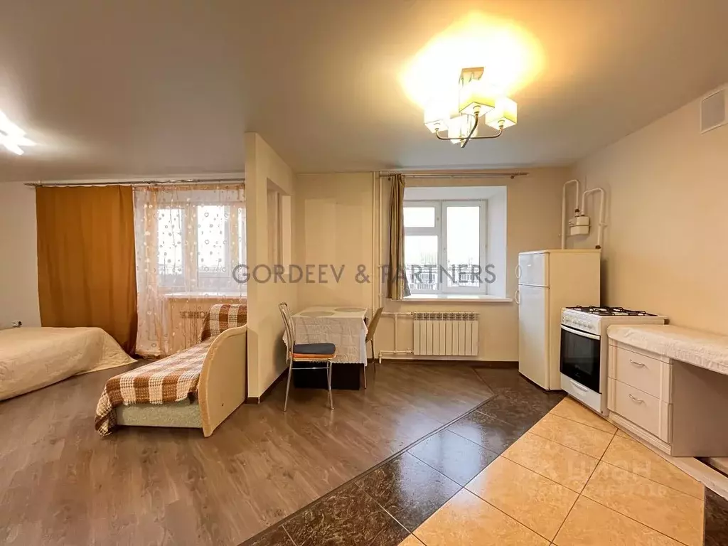 1-к кв. Татарстан, Казань ул. Сафиуллина, 26а (54.4 м) - Фото 1