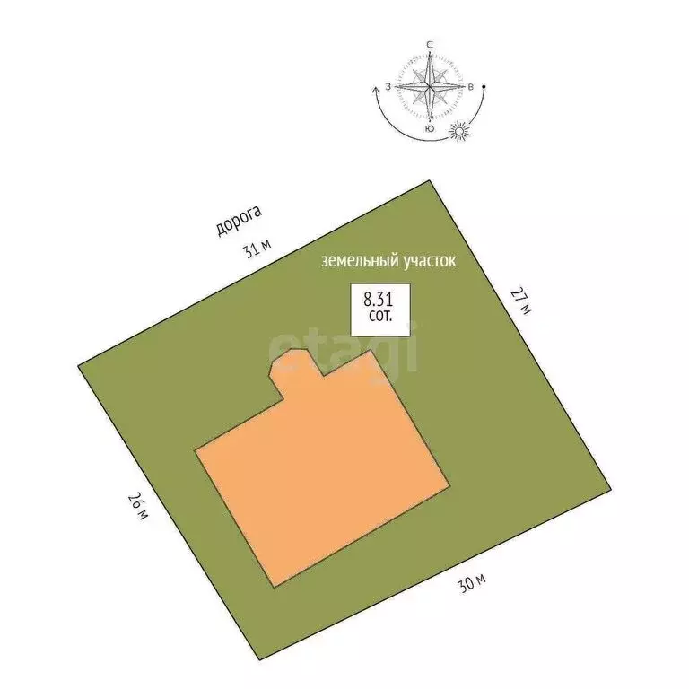 Дом в Заводоуковск, Аэродромный переулок (120 м) - Фото 2