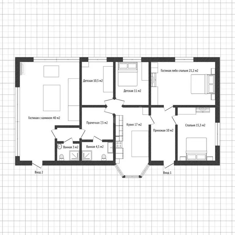 Дом в Майкопский район, Победенское сельское поселение, посёлок ... - Фото 1