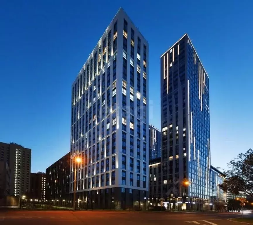 Студия Москва ул. Годовикова, 11к3 (28.1 м) - Фото 1