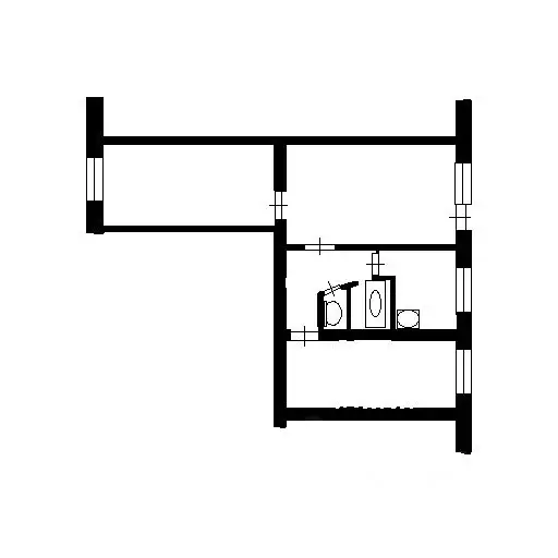 2-к кв. Иркутская область, Усть-Илимск ул. 50 лет ВЛКСМ, 30 (45.8 м) - Фото 1