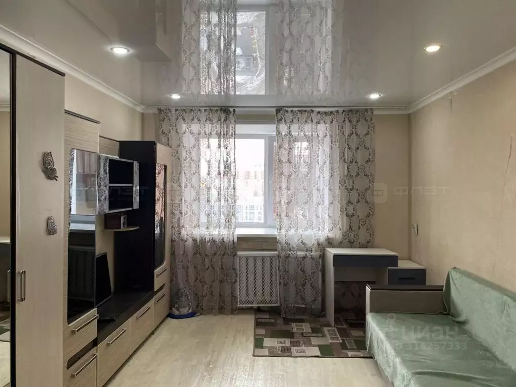 Комната Татарстан, Казань ул. Братьев Касимовых, 22/7 (18.3 м) - Фото 1