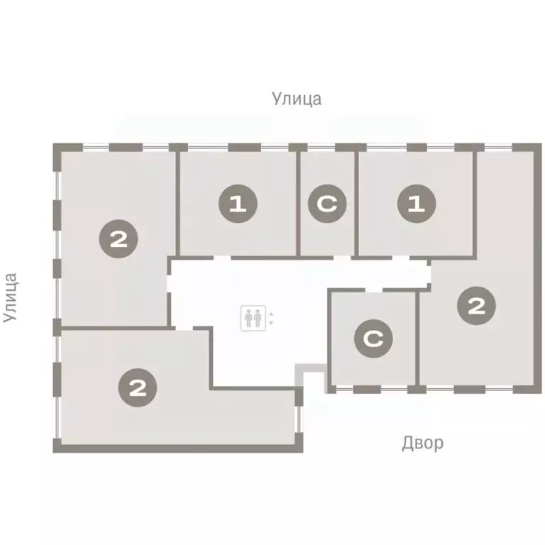 2-к кв. Омская область, Омск  (71.77 м) - Фото 2