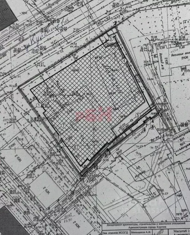 Торговая площадь в Курганская область, Курган ул. Куйбышева, 118 (600 ... - Фото 1