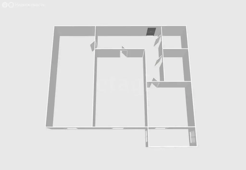 2-комнатная квартира: село Троицкое, Невельская улица, 4А (51.8 м) - Фото 1