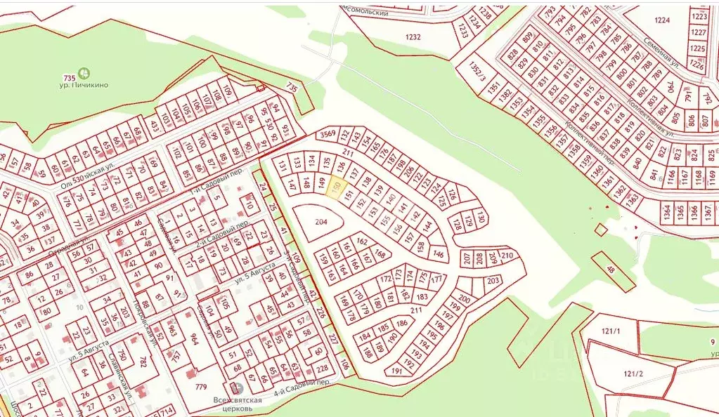 Участок в Белгородская область, Белгородский район, Комсомольское ... - Фото 0