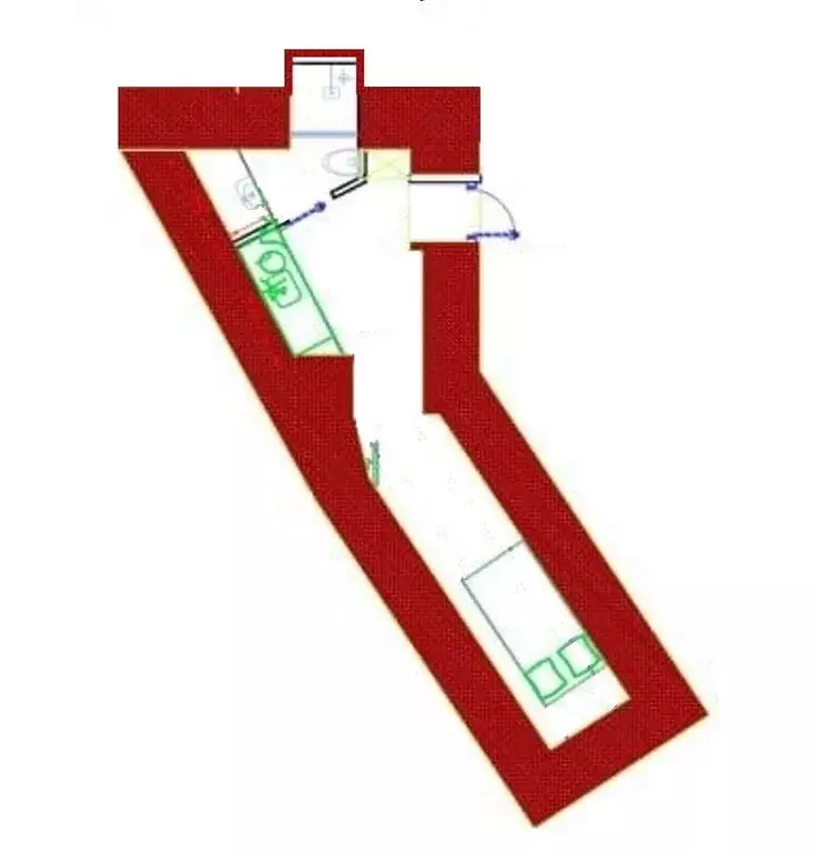 Квартира-студия: Санкт-Петербург, улица Лабутина, 36 (14.9 м) - Фото 1