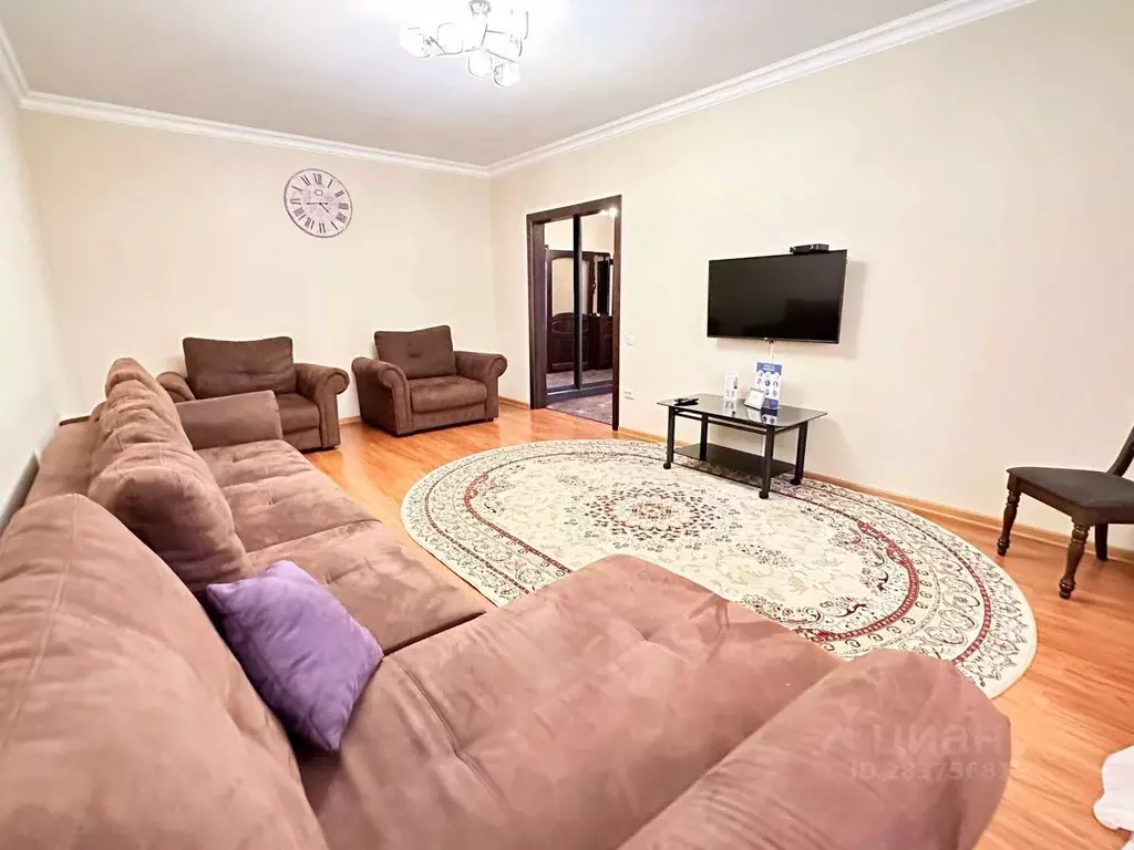 2-к кв. Кабардино-Балкария, Нальчик ул. Тарчокова, 25Б (70.0 м) - Фото 2