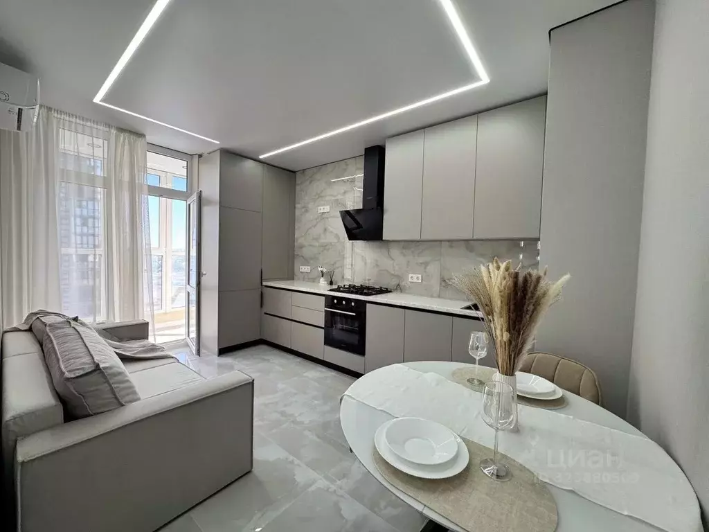 2-к кв. Ростовская область, Ростов-на-Дону ул. Берберовская, 7/2 (50.0 ... - Фото 1