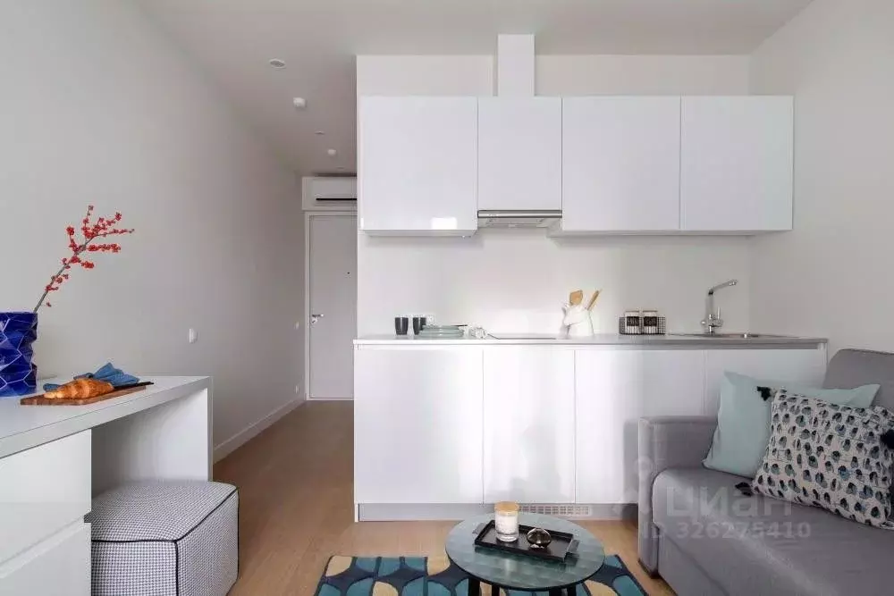 Студия Москва ул. Берзарина, 30 (21.0 м) - Фото 1