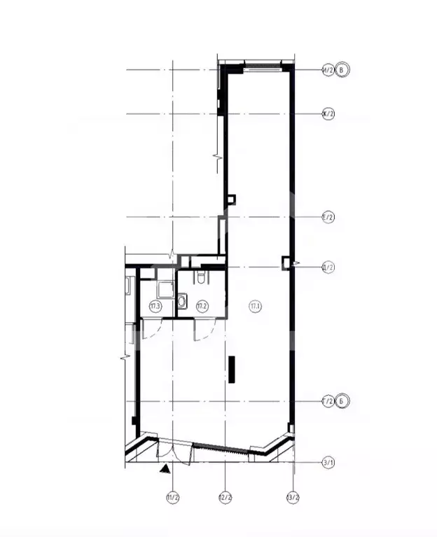 Помещение свободного назначения в Москва 3-я Гражданская ул., 1 (89 м) - Фото 2