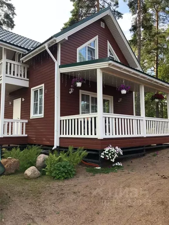 Дом в Ленинградская область, Выборгский район, Полянское с/пос, пос. ... - Фото 2