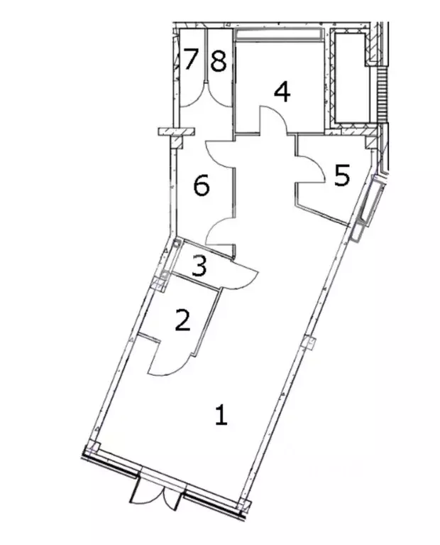 Помещение свободного назначения в Москва ул. Петра Кончаловского, 5 ... - Фото 2