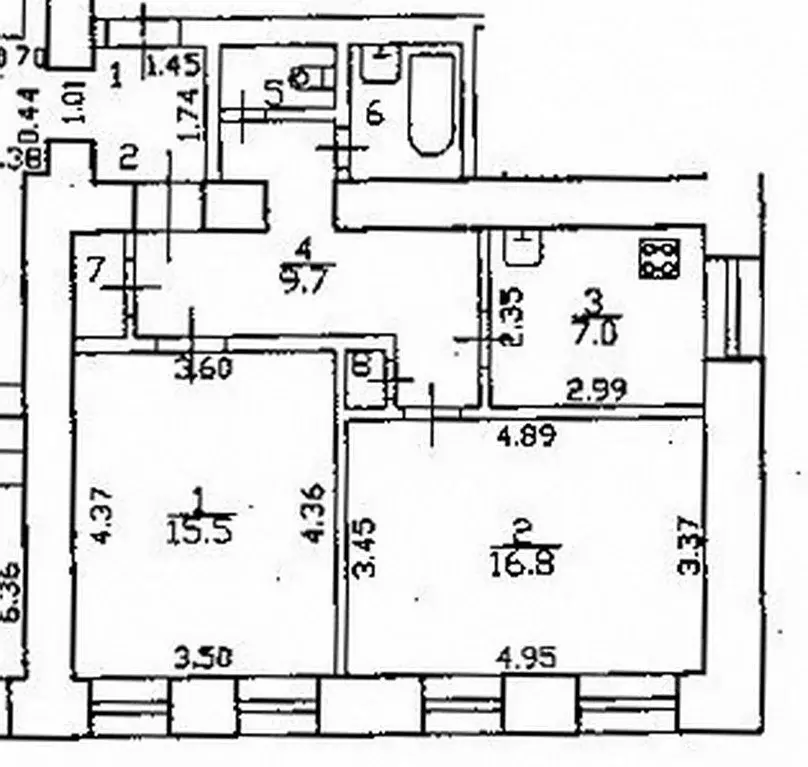 2-к кв. Санкт-Петербург, Санкт-Петербург, Кронштадт Советская ул., 27 ... - Фото 2