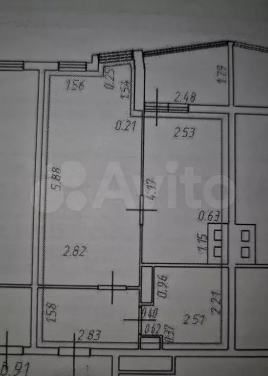 1-к. квартира, 40 м, 8/17 эт. - Фото 0