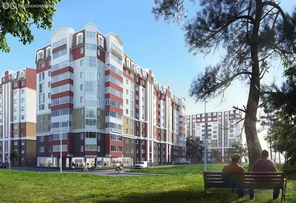 Квартира-студия: Симферополь, Севастопольская улица, 41Ж (35 м) - Фото 1