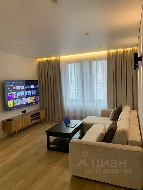 3-к кв. Татарстан, Казань ул. Родины, 26Б (77.0 м) - Фото 1