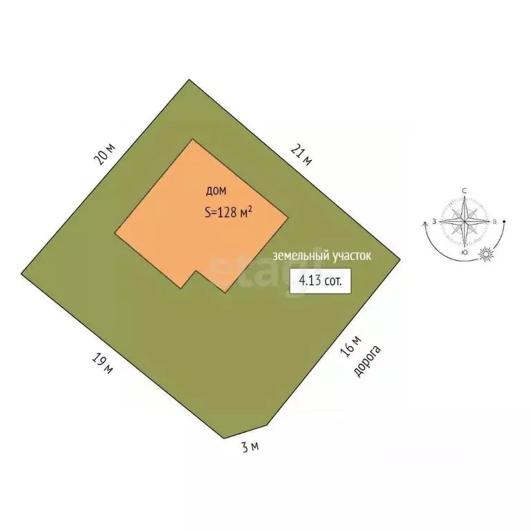 Дом в Тюменская область, Тюмень Парфеново мкр, ул. Кондинская (128 м) - Фото 1