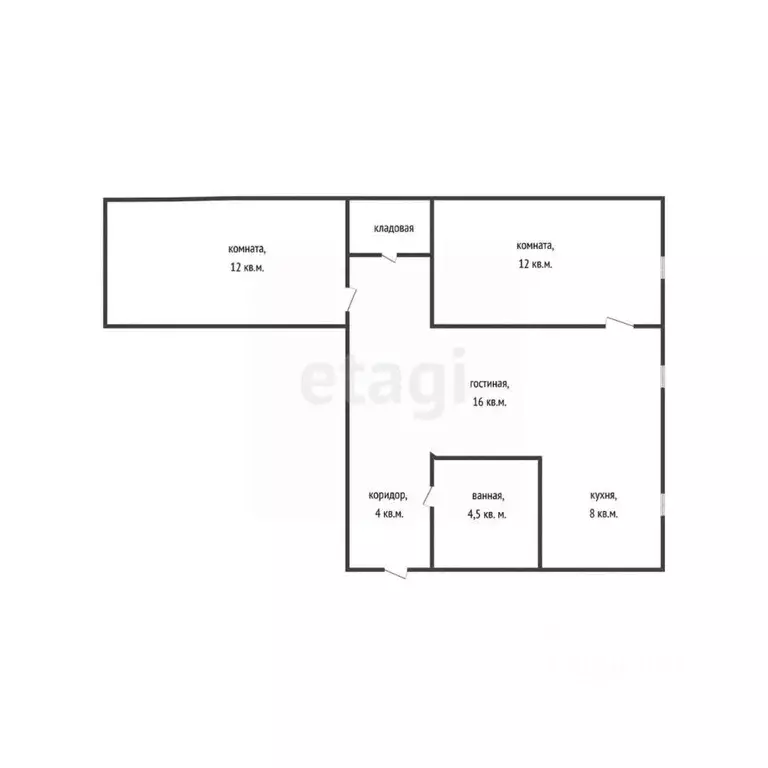 3-к кв. Адыгея, Майкоп ул. Хакурате, 228 (56.2 м) - Фото 2