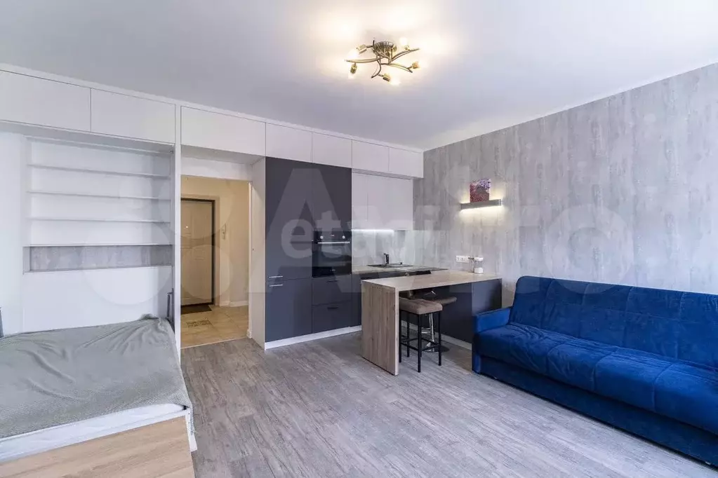 Квартира-студия, 32,2 м, 8/15 эт. - Фото 0