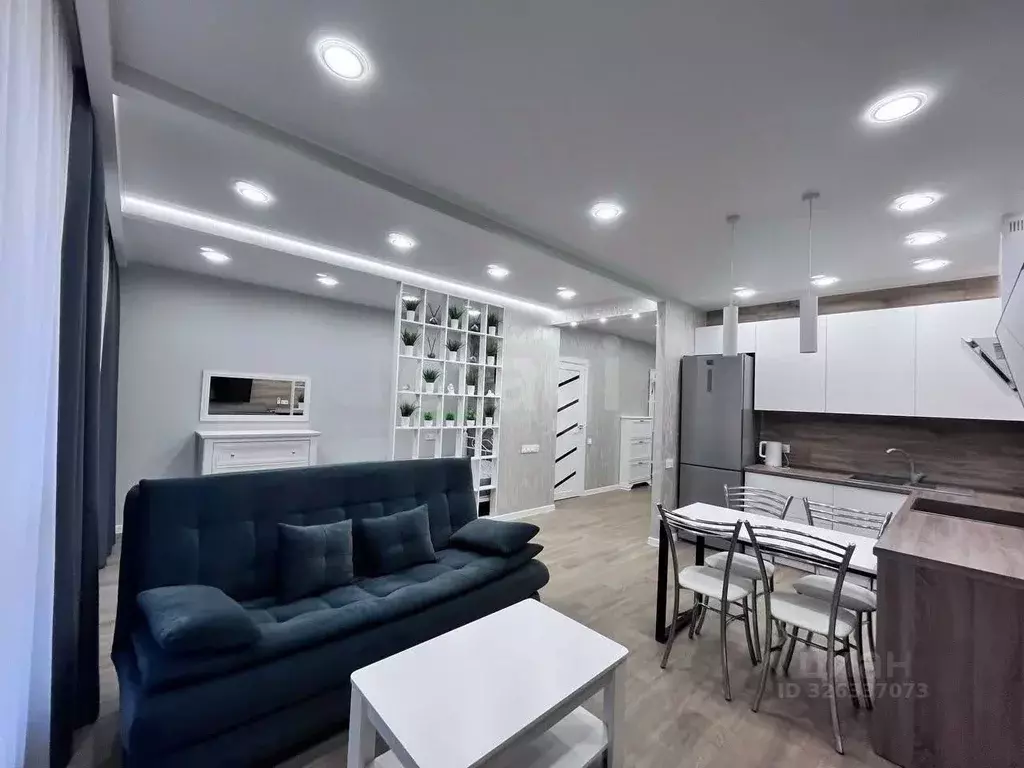 1-к кв. Крым, Ялта муниципальный округ, Виноградное пгт ш. ... - Фото 1