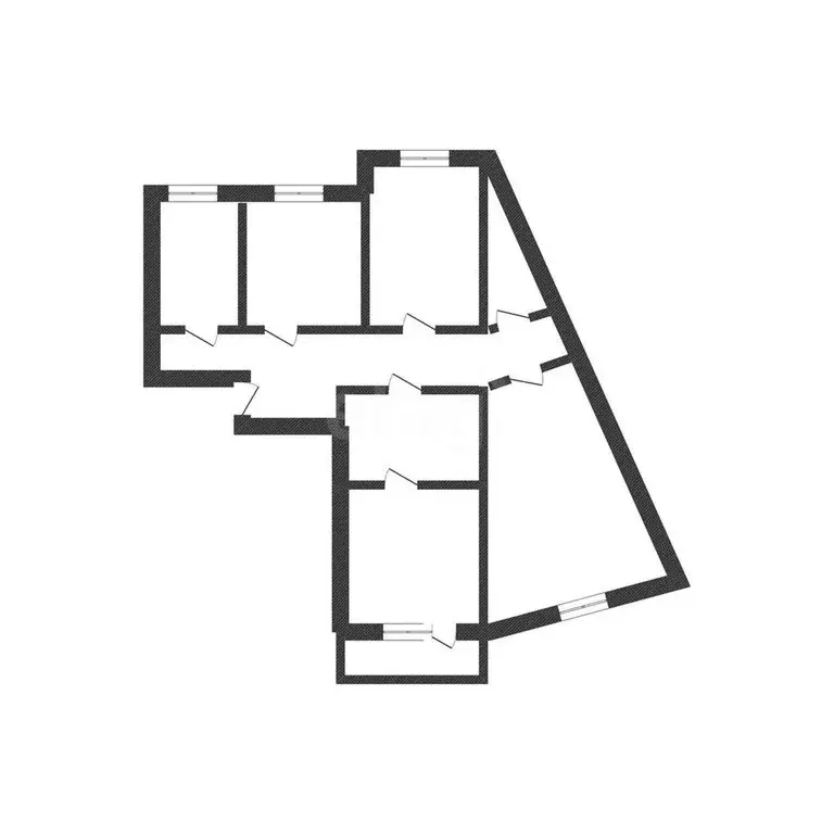4-комнатная квартира: Курган, жилой район Заозёрный, 5-й микрорайон, ... - Фото 0