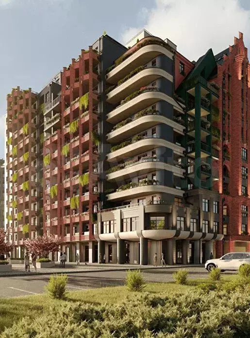 3-к. квартира, 86,3 м, 4/9 эт. - Фото 1