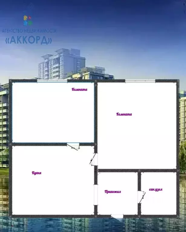 2-к кв. Алтайский край, Бийский район, с. Первомайское Октябрьская ул. ... - Фото 2