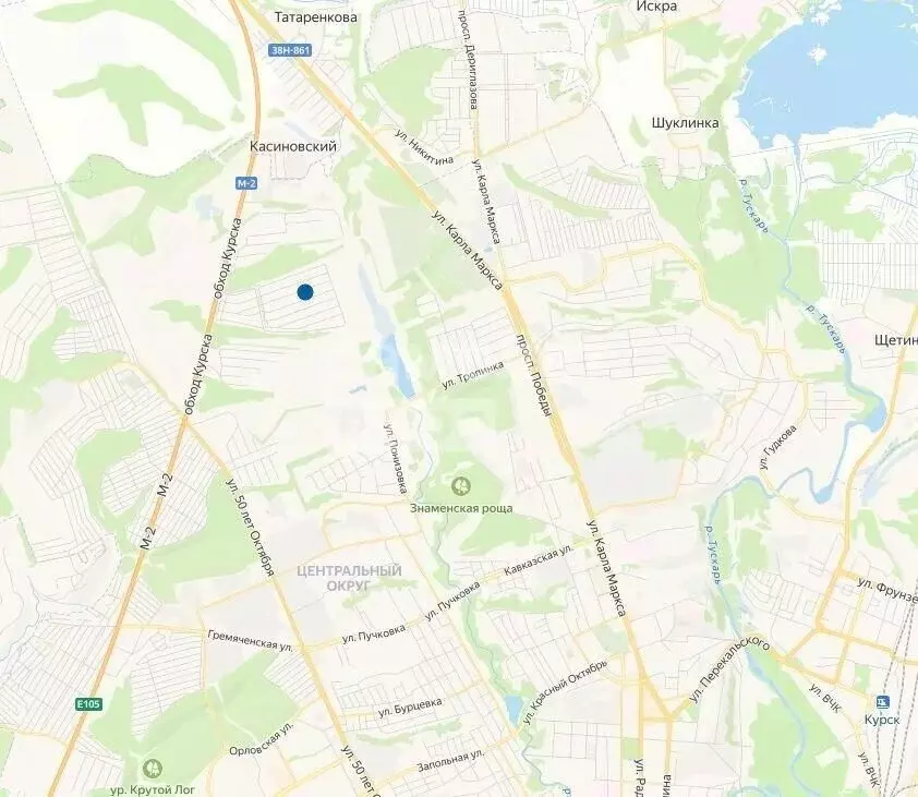 Участок в Курская область, Курск ул. Лескова, 61 (10.0 сот.) - Фото 1