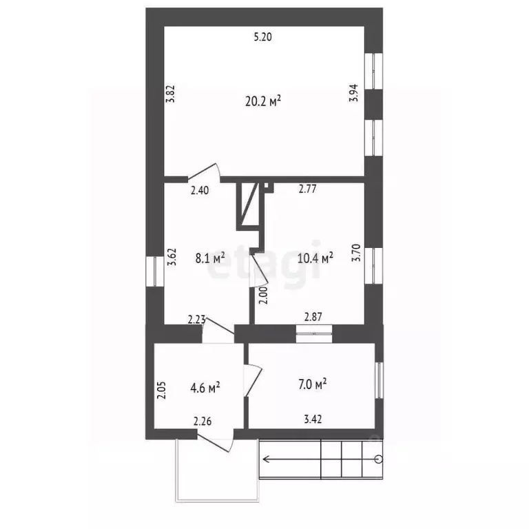 Дом в Крым, Судак ул. Октябрьская (50 м) - Фото 2