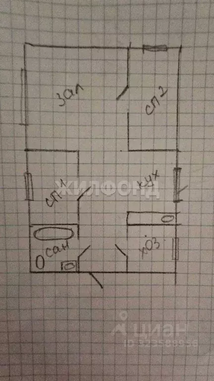 Дом в Хакасия, Абакан ул. Чайковского (70 м) - Фото 1