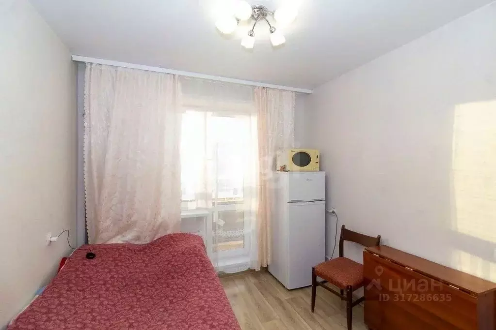 Студия Тюменская область, Тюмень ул. Новоселов, 107к1 (15.0 м) - Фото 0
