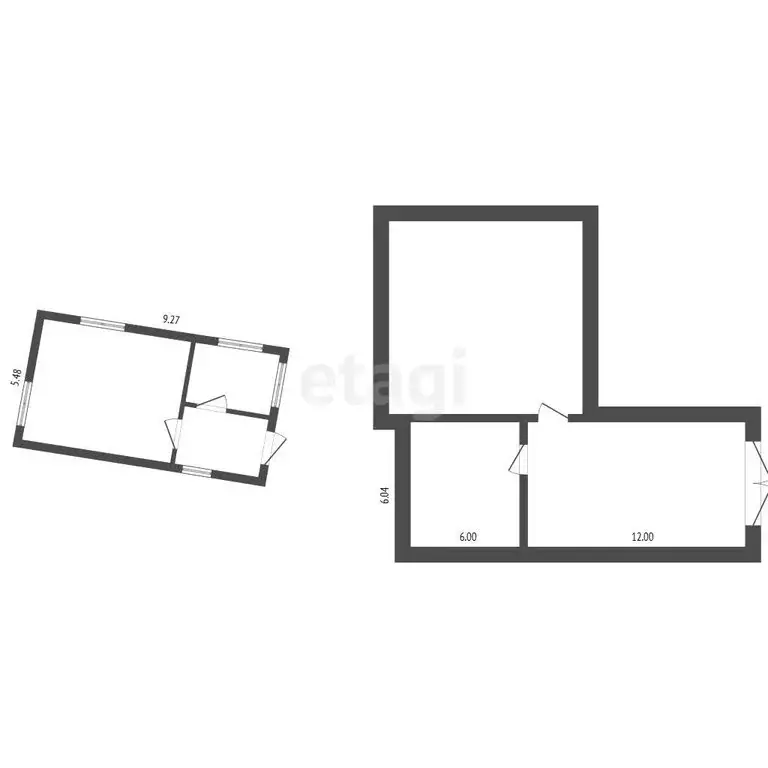 Дом в село Стрелецкое, Степная улица (43.8 м) - Фото 2