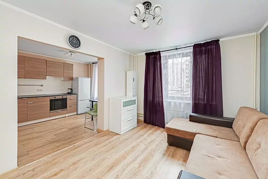 1-к кв. Москва Муравская ул., 38к2 (38.0 м) - Фото 1