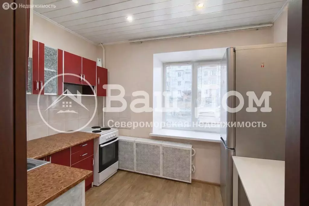 1-комнатная квартира: Североморск, улица Адмирала Сизова, 5 (33.2 м) - Фото 2
